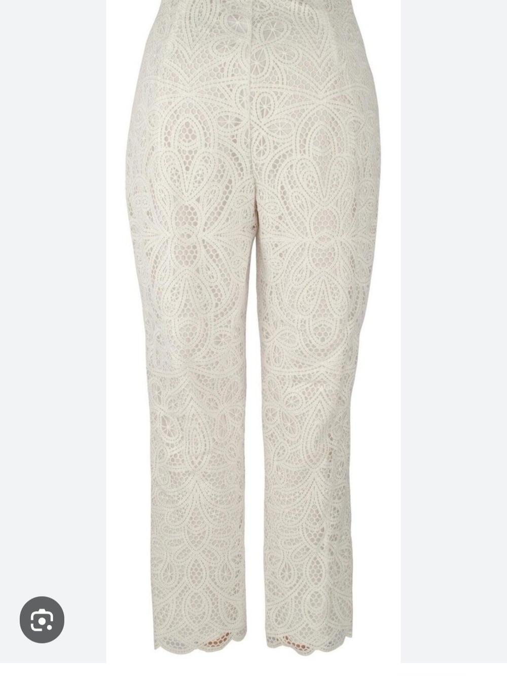 Ralph Lauren Leodir Lace Straight-Leg Pants